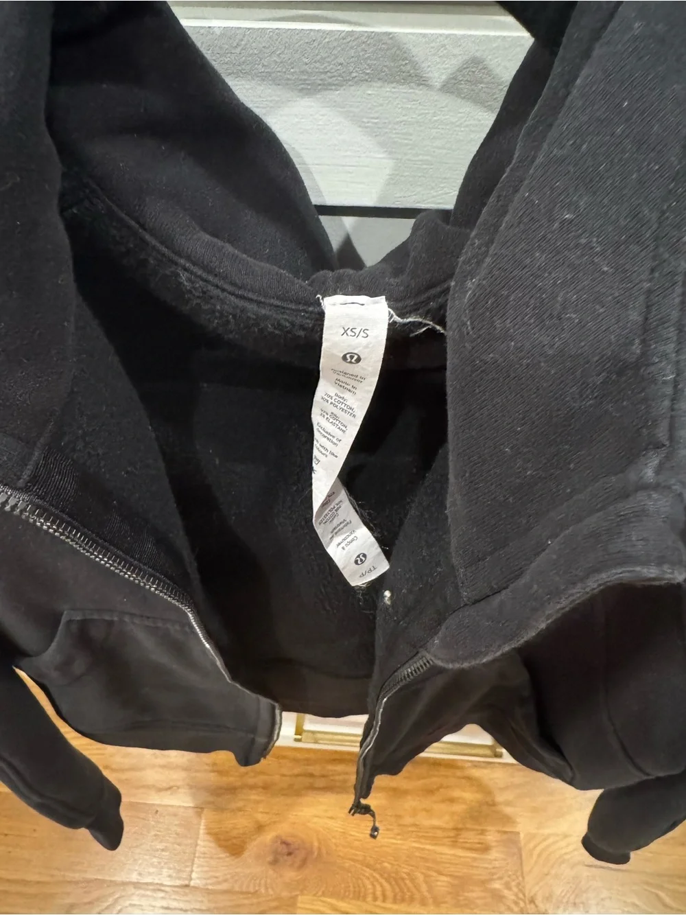 Lululemon Black Women's Zip-Up Hoodie Jacket